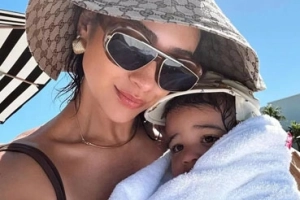 Shay Mitchell Posts Poolside Photos from Family Vacation: ‘Spring Break Has a New Look