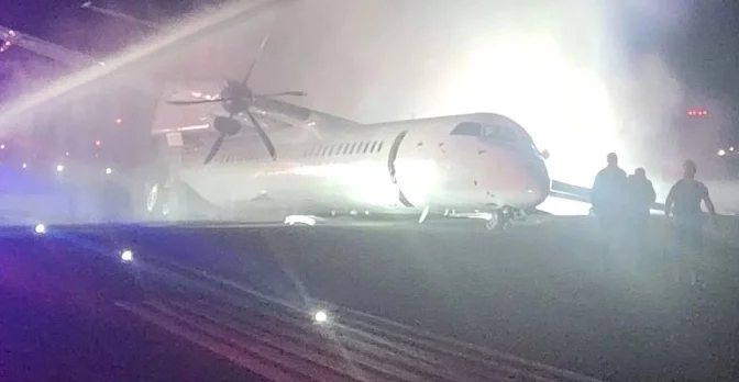 Passenger Recalls Airplane Catching Fire During Crash-Landing at Canadian Airport: ‘Smoke Started Coming in Through the Windows’