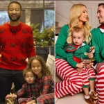 All the Celebrities Who Rocked Matching Pajamas for Christmas 2024